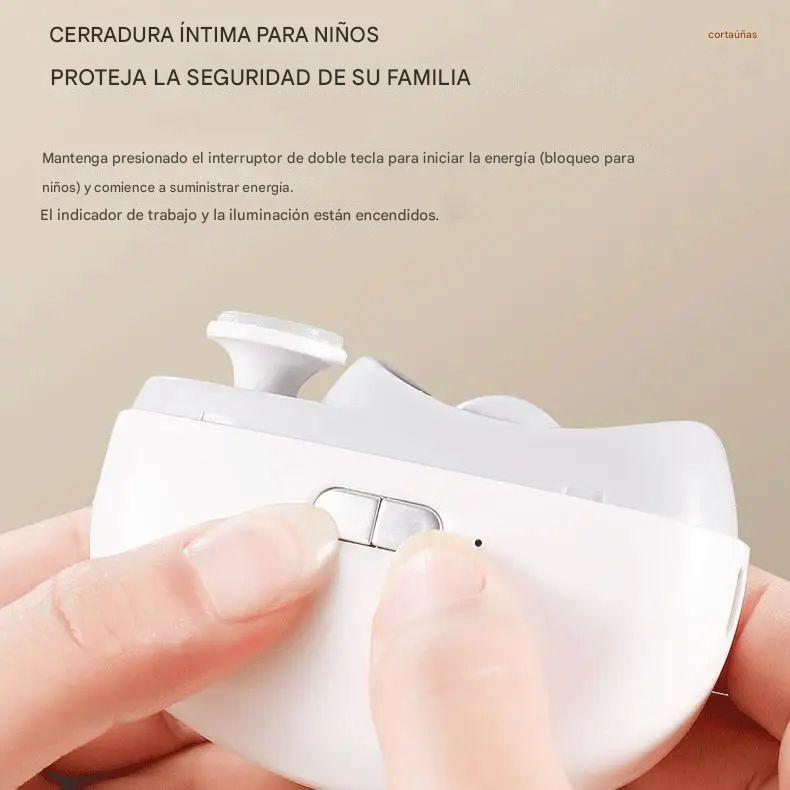 🔹 Cortaúñas Eléctrico: Precisión y Seguridad para Toda la Familia ✨