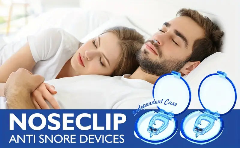 Pinza Nasal Magnética Antirronquidos (8 Unidades) - Alivio Instantáneo para Hombres y Mujeres- Solución Natural para Dormir Mejor
