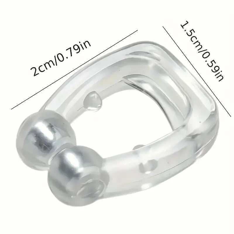 Pinza Nasal Magnética Antirronquidos (8 Unidades) - Alivio Instantáneo para Hombres y Mujeres- Solución Natural para Dormir Mejor
