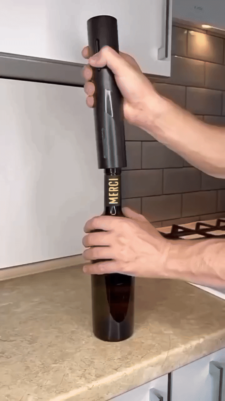 "Set de Sacacorchos Eléctrico para Vino - Elegancia y Comodidad en un Solo Paso"
